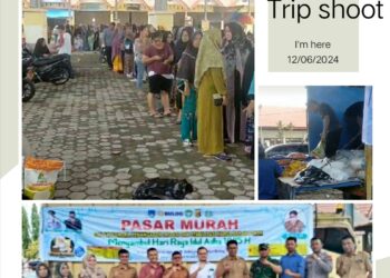 Pemerintah Kota Langsa Gelar Pasar Murah Hari Keempat di Pasar Geudubang Aceh