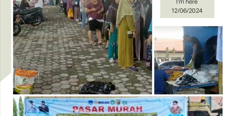 Pemerintah Kota Langsa Gelar Pasar Murah Hari Keempat di Pasar Geudubang Aceh