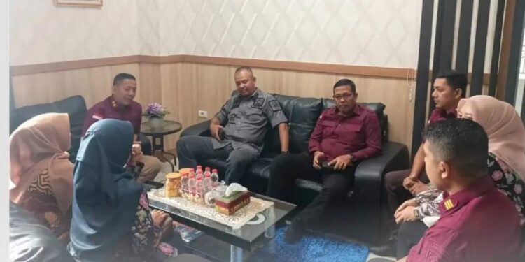 Kepala Kantor Imigrasi Takengon Hamdani Menerima Kunker Kabid Intelijen Dan Kabag Umum Kemenkumham Aceh