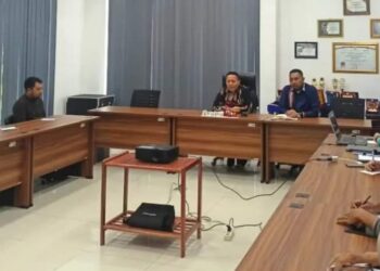 Kepala Kantor Imigrasi Takengon Hamdani Mengadakan Rapat Evaluasi Kinerja PPNPN