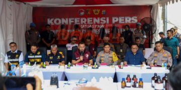 Dittipidnarkoba Bareskrim Polri Bersama Polda Sumut dan Bea Cukai Berhasil Bongkar Laboratorium Rahasia Ekstasi