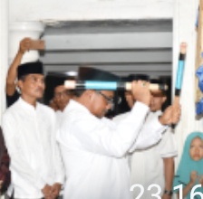PJ Walikota Langsa Syaridin S,pd M,pd,Gelar Pawai Takbir Di Lapangan Merdeka.