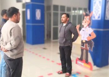 Kasubsi Yanverdokim Pimpin Apel Pengamanan Kantor Imigrasi Takengon Libur Idul Adha