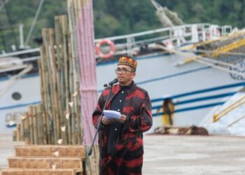 Aktifkan Kembali Jalur Rempah, KRI Dewaruci Bawa Peserta MBJR singgahi Sabang