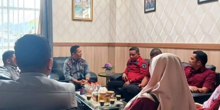 kepala Kantor Imigrasi Takengon Hamdani Menerima Kunker Kasubbid Intelijen Keimigrasian Kemenkumham Aceh