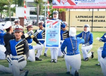 Menyambut HUT Bhayangkara Ke 78, Polres Bireuen Mengadakan Lomba PKS Tingkat SMA/SMK