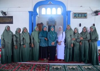 Pj Ketua Pembina Posyandu Aceh Besar Tinjau Posyandu Kayee Lheu