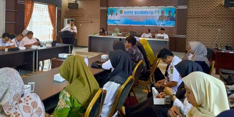 Sekda Sairun Buka Rakor Gugus Tugas Kota Layak Anak Kota Subulussalam Tahun 2024