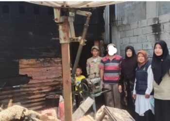 Tagana Aceh Tengah Tanggap Cepat Evakuasi Korban Kebakaran Di Desa Bies Baru