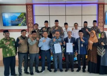 Penandatanganan Kerjasama Program PPG antara IAIN Takengon Dan Baitul Mal Bener Meriah