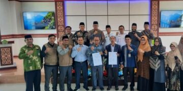 Penandatanganan Kerjasama Program PPG antara IAIN Takengon Dan Baitul Mal Bener Meriah