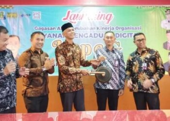 Pj. Sekda Simeulue Asludin Resmi Meluncurkan Layanan Pengaduan Digital