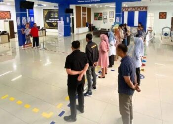 Kepala Kantor Imigrasi Takengon Hamdani Pimpin Apel Sore