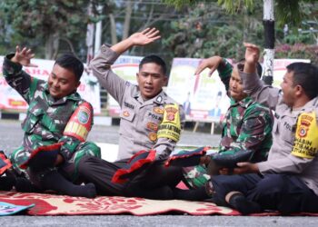 Didong Gayo Tiga Pilar Meriahkan Acara Syukuran Hari Bhayangkara ke- 78 di Polres Bener Meriah