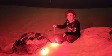 Aipda Wardika Saputra, S.H, Sosok Polisi Simeulue Yang Perduli Terhadap Penyu Dan Terumbu Karang