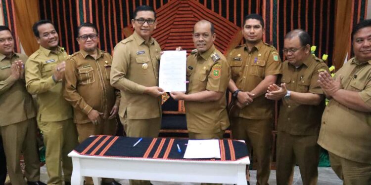 Atasi Inflasi, Pemko Subulussalam MoU Dengan Pemerintah Kabupaten Gayo Lues