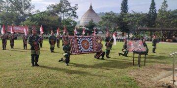 Ada Yang menarik, Tarian Gabungan Kodim – Polres Aceh Tengah Menyambut Hari Bhayangkara Ke 78