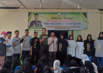Dandim Kurniawan Agung Sancoyo Berikan Semangat Dan Motivasi Belajar Siswa Baru SMKN 1 Takengon