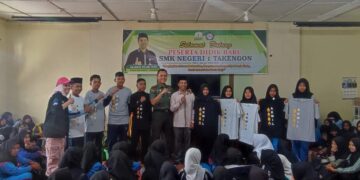 Dandim Kurniawan Agung Sancoyo Berikan Semangat Dan Motivasi Belajar Siswa Baru SMKN 1 Takengon