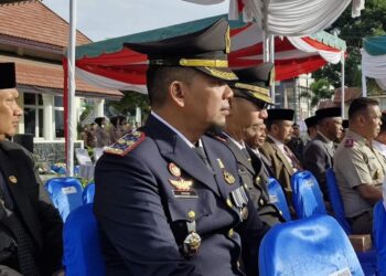 Kepala Rutan Takengon Menghadiri HUT Bhayangkara Ke-78 Tahun 2024