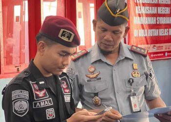 Cegah Judi Online, Kepala Rutan Takengon Sidak Mendadak Handphone Pegawai