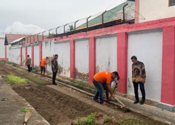 Jaga Kebersihan, Rutan Sigli Gelar Aksi Pembersihan Drainase Rutin Cegah Penyakit