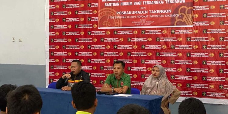 Penuhi Hak, 30 WBP Antusias Ikuti Penyuluhan Hukum Di Rutan Takengon