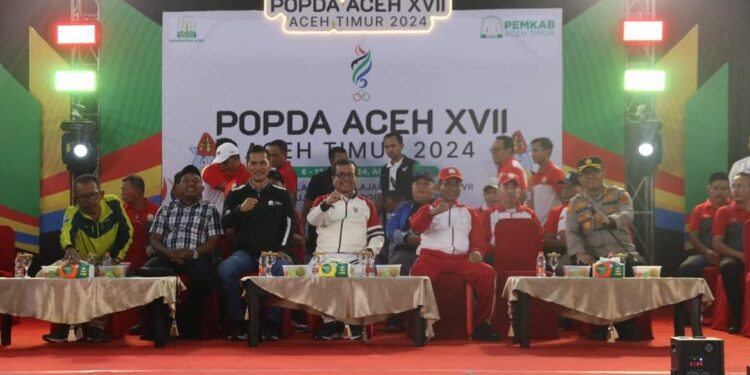 Tuan Rumah Aceh Timur Berhasil Catat Prestasi 4 Besar Popda Ke XVII 