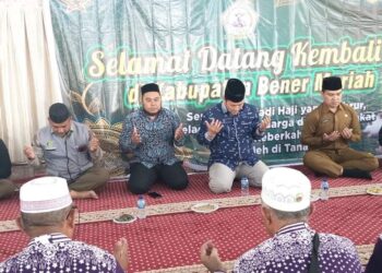 92 Jamaah Haji Kabupaten Bener Meriah Tiba Di Kampung Halaman