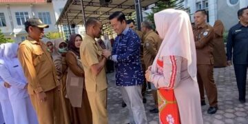 Apel Bersama Di Lingkungan Pemkab Bener Meriah, Haili Yoga Pamitan