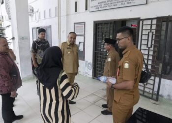 Pj Bupati Amrullah Tinjau Dinas Dan Badan Di Lingkungan Pemkab Aceh Timur 