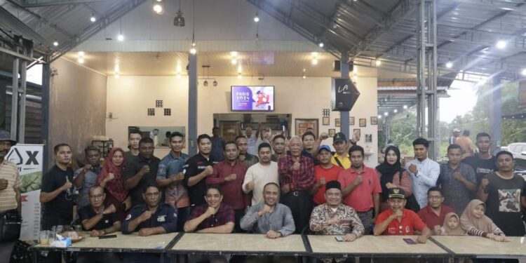 Pj Bupati Amrullah M Ridha Silaturahmi Bersama Insan Pers Aceh Timur