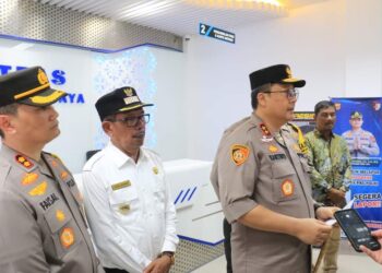 Pj Bupati Jailani Bersama Kapolda Aceh Hadiri Acara Peluncuran SIM C1 Di Polres Pidie Jaya