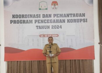 Pj. Bupati Aceh Timur Amrullah M. Ridha Buka Rakor Dengan KPK