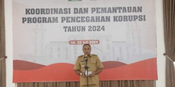 Pj. Bupati Aceh Timur Amrullah M. Ridha Buka Rakor Dengan KPK