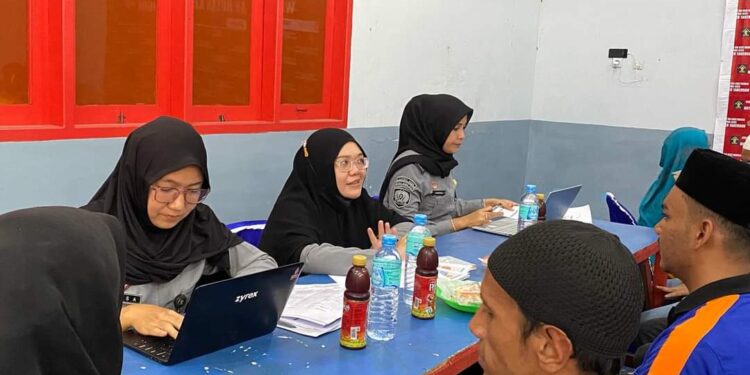 21 WBP Rutan Takengon Laksanakan Sidang Litmas Bersama Bapas Banda Aceh