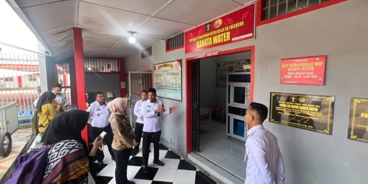 Rutan Takengon Terima Kunjungan Tim Ditjenpas Kemenkumham RI