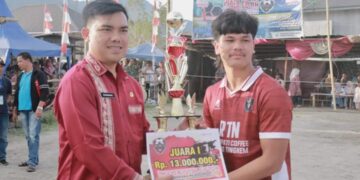 Tutup Piala PD RG Futsal Cup, Pj. Sekda Bener Meriah Khairmansyah : Pemain Junjung Tinggi Sportivitas