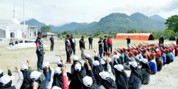 Pj. Bupati Ir. Mohd. Tanwier, MM Motivasi Calon Anggota Paskibraka 2024