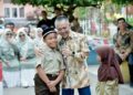 Pj. Bupati Ir. Mohd Tanwier, MM Dan Istri Saksikan Kegiatan MPLS Di SDN 2 Puja Mulia