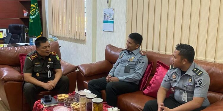 Jalin Silahturahmi Dan Sinergitas, Rutan Takengon Kunjungi Kejaksaan Negeri Aceh Tengah