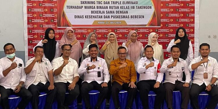 Rutan Takengon Laksanakan Kegiatan Screening TBC-HIV Bersama Dinas Kesehatan Aceh Tengah