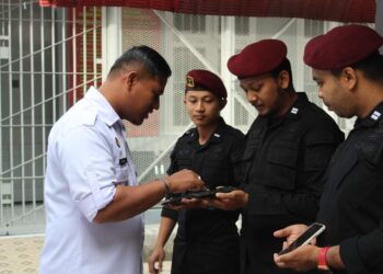 Tindak Lanjuti Arahan Kakanwil Kemenkumham Aceh, KPR Rutan Sigli Sidak Ponsel Petugas Untuk Berantas Judi Online