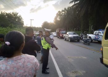 Kecelakaan, Ibu Tewas Anak Kritis Saat Sampai Di RS Mesra Siak Hulu