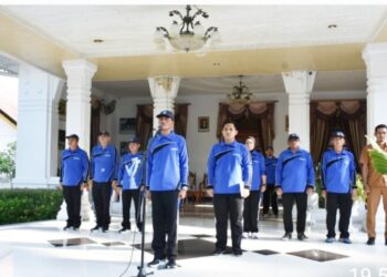 Pj. Walikota Langsa Syaridin Melepas 123 Atlet POPDA 