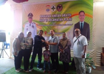 Program Khitanan Gratis Jilid VI Kecamatan Plaju kota Palembang 