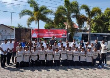 22 Atlet Sepak Bola Aceh Besar Dilepaskan Menuju Popda XVII