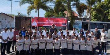 22 Atlet Sepak Bola Aceh Besar Dilepaskan Menuju Popda XVII