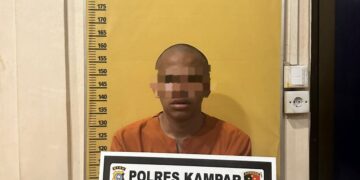 Polres Kampar Tangkap Pelaku Diduga Melakukan Pencabulan Anak Di Bawah Umur