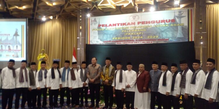 Pelantikan Pengurus Harian Forum Komunikasi Keluarga Luhak Agam Palembang (FKKLAP) Periode 2024-2029
